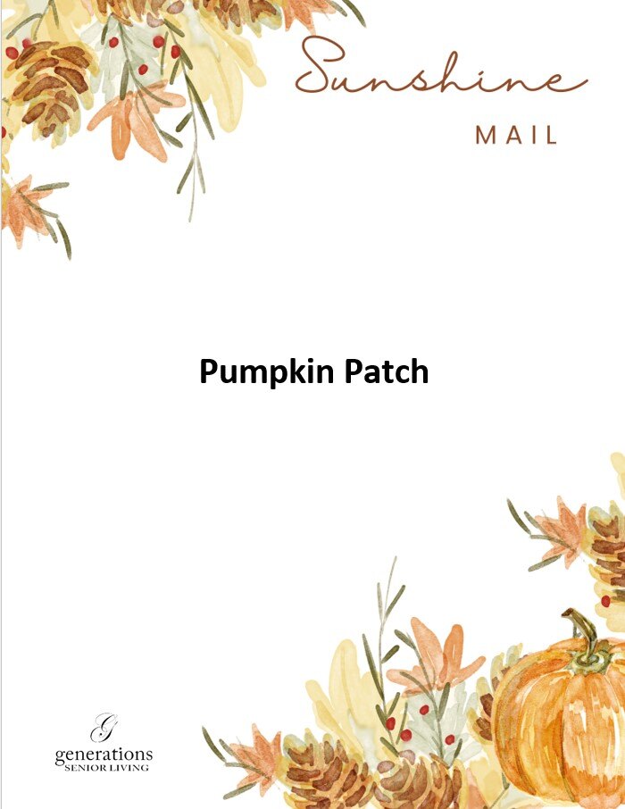 Pumpkin Patch Letter Stationery